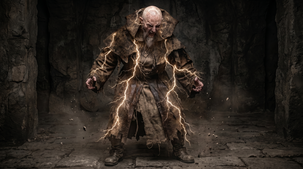 Lightning monk
