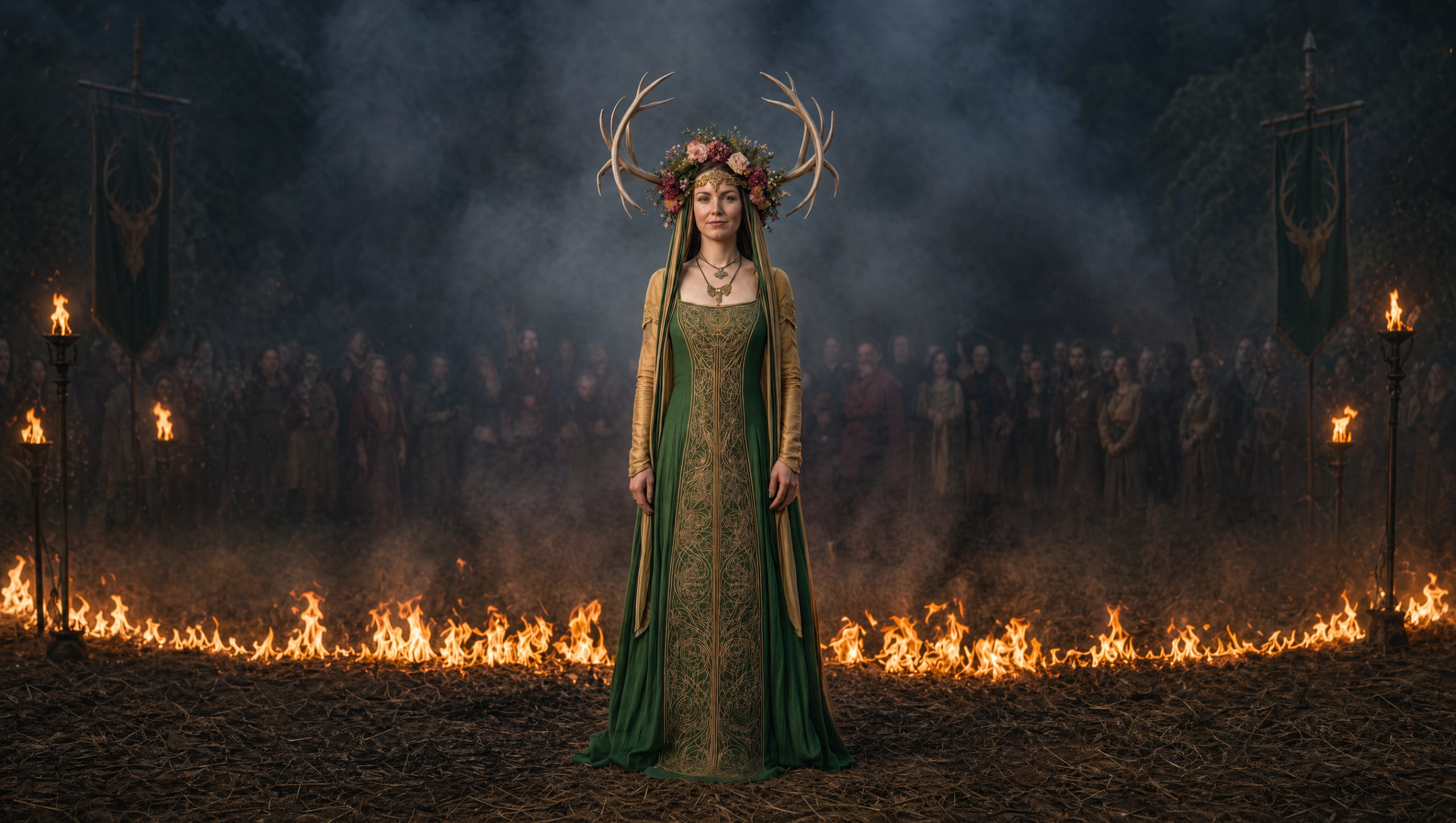 mystical fire ritual ceremony